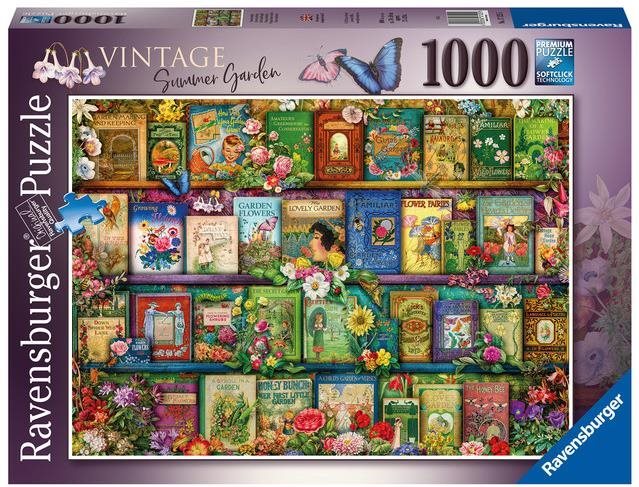 Puzzle Ravensburger Puzzle 171255 Vintage nyári kert 1000 db