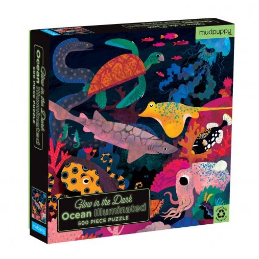 Puzzle Világító puzzle - Óceán (500 db)
