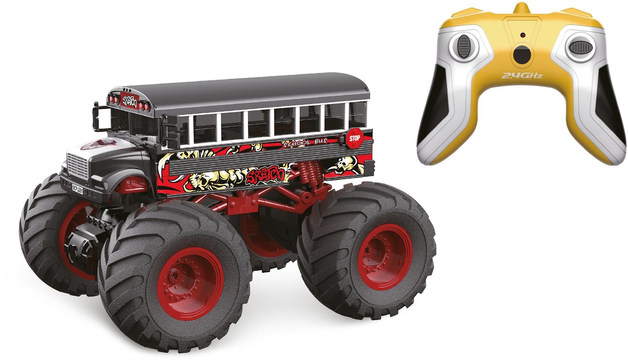 RC autó Bigfoot City RC távirányítós autó 22 cm