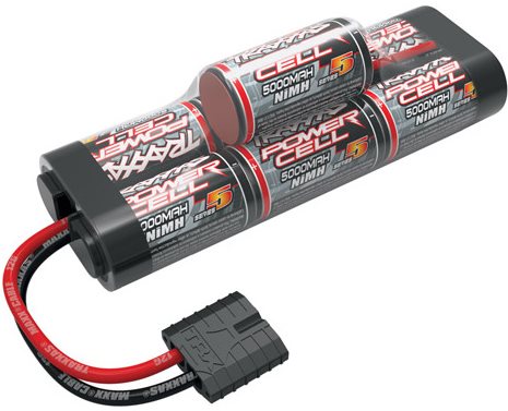 RC modell kiegészítők Traxxas NiMH Car 5000mAh 8.4V Hump iD akkumulátor