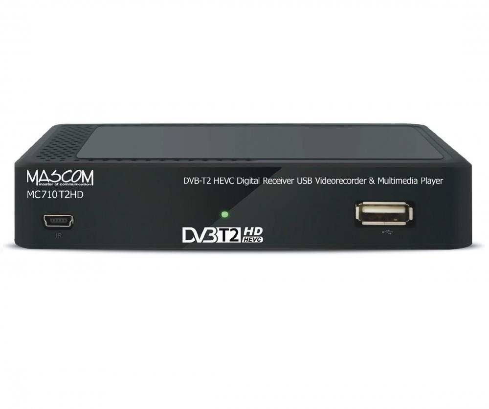 Set-top box Mascom MC710T2 H.265 HEVC