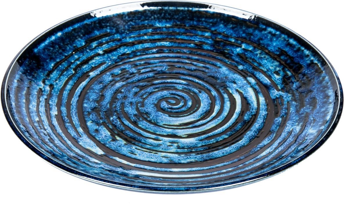 Tányér Made In Japan Copper Swirl 25 cm