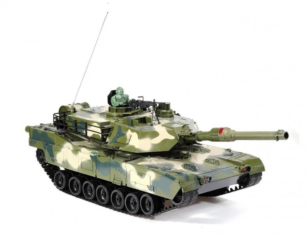 Távirányítós tank RC Ventures + RC modell tank US M1A2 - hatalmas 1:16