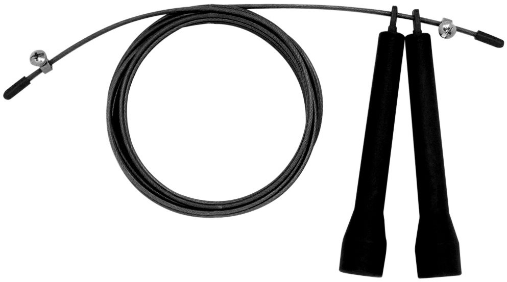 Ugrálókötél Lifefit Speed Rope 300 cm - fekete