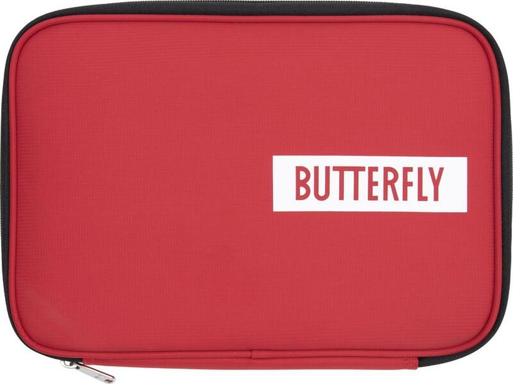 Ütő tok BUTTERFLY Logo Case 2019 1 ütőhöz - piros