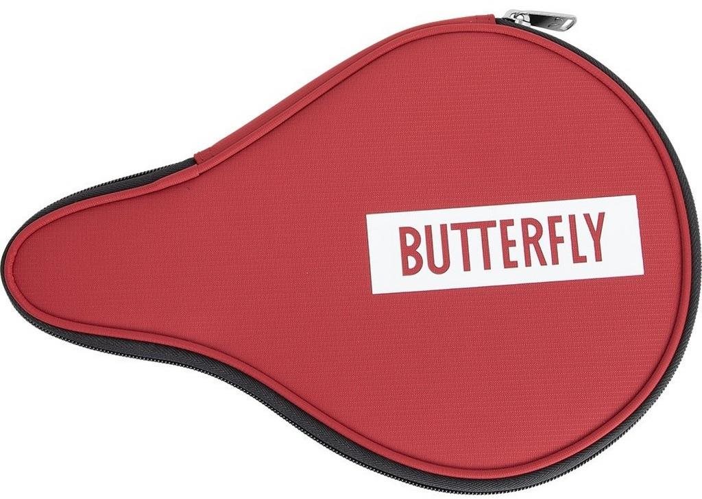 Ütő tok BUTTERFLY Logo Case 2019 körvonal - piros
