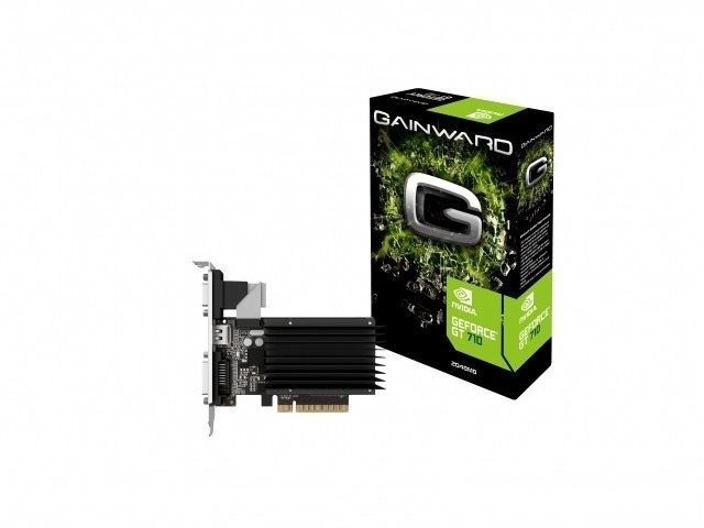 Videókártya GAINWARD GT710 2 GB-os DDR3 SilentFX