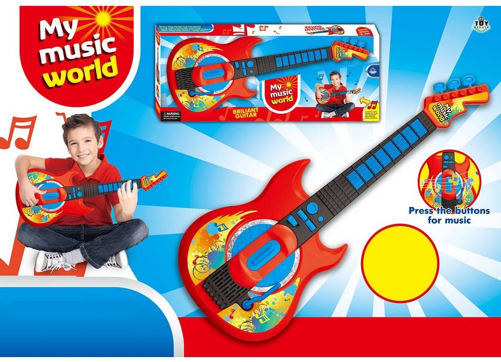 Zenélő játék Játék gitár