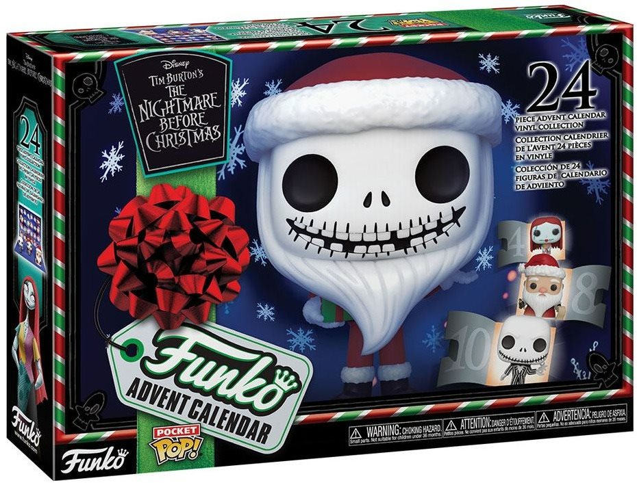 Adventi naptár Funko POP! Nightmare Before Christmas - Advent Calendar (Pocket POP!)