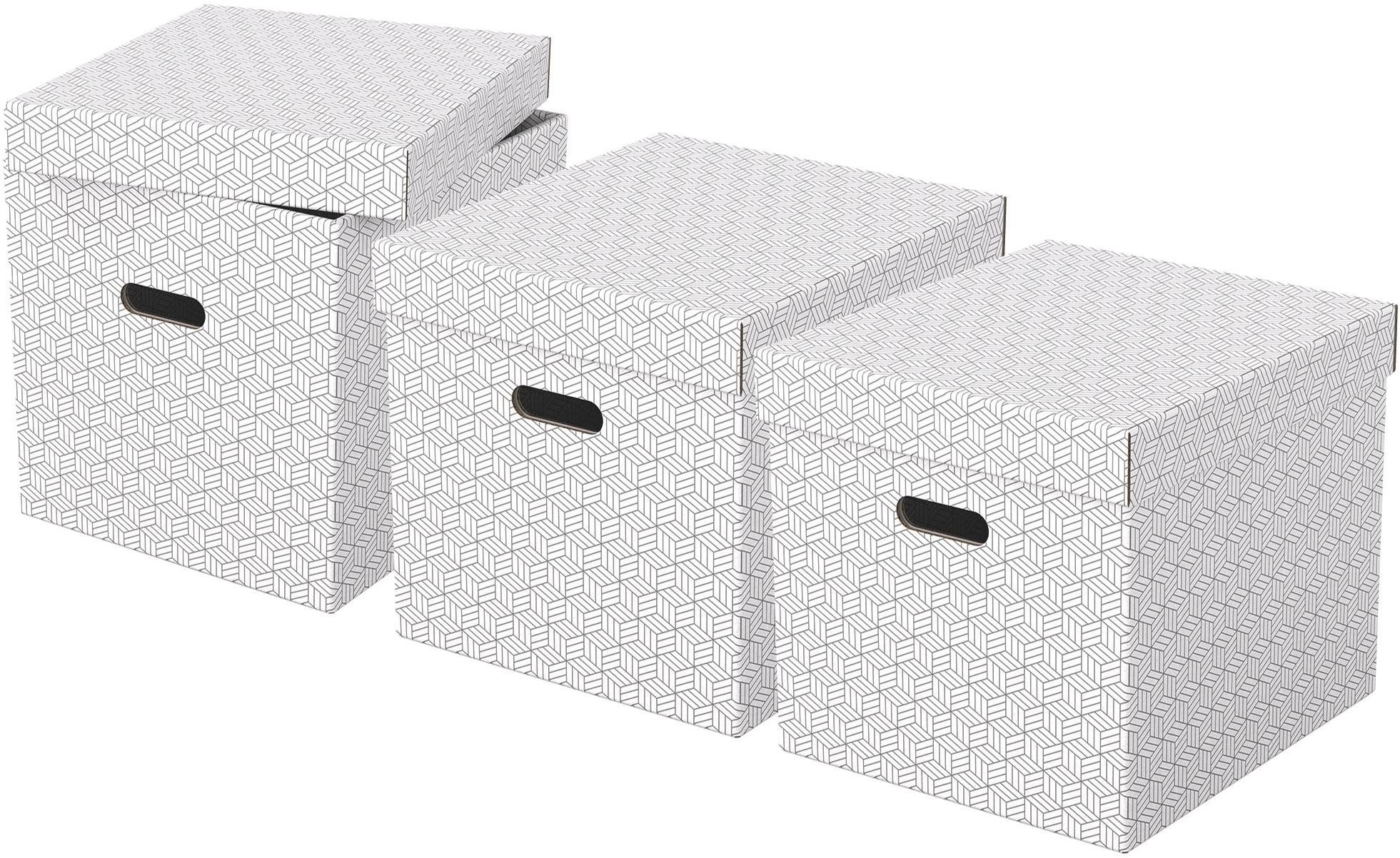 Archiváló doboz ESSELTE Home kocka alakú 32 x 31.5 x 36.5 cm