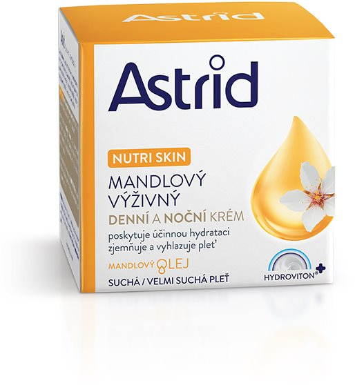 Arckrém ASTRID Nutri bőrtápláló mandulaolajjal nappali és éjszakai krém50 ml