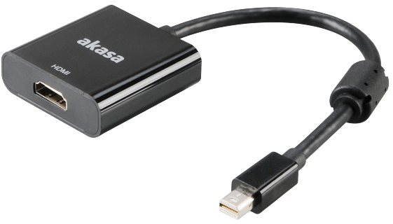 Átalakító AKASA mini DisplayPort - aktív HDMI