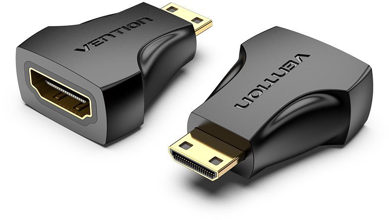 Átalakító Mini Mini (M) - HDMI (F) adapter fekete