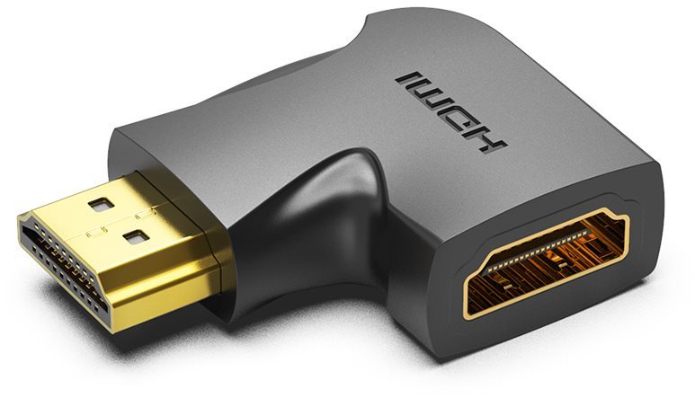 Átalakító Vention HDMI 270 Degree Male to Female Vertical Flat Adapter