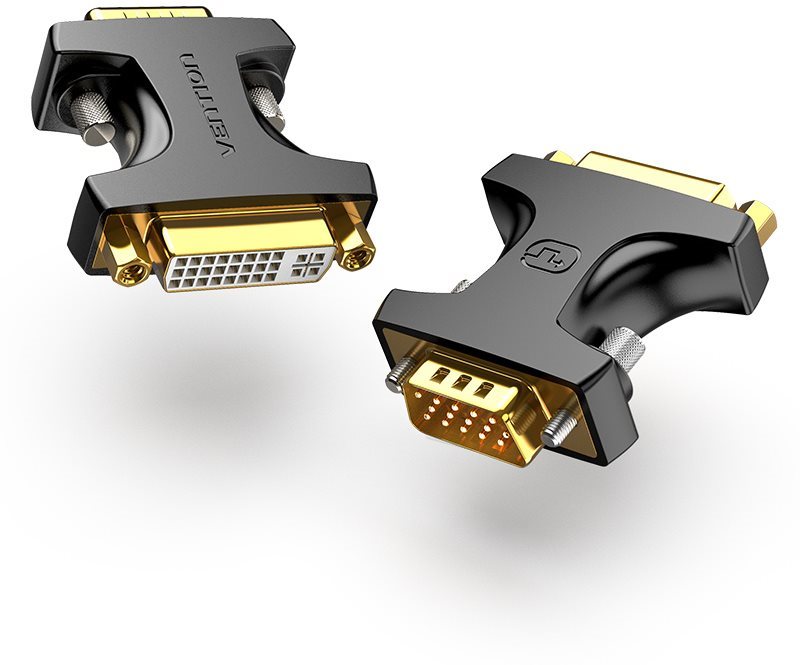 Átalakító Vention VGA (M) to DVI (F) Adapter Black