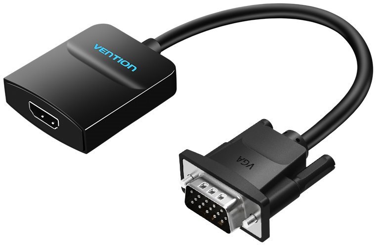 Átalakító Vention VGA to HDMI Converter with Female Micro USB and Audio Port 0