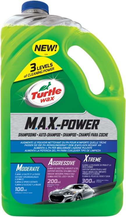 Autósampon Turtle Wax MAX POWER Sampon 2
