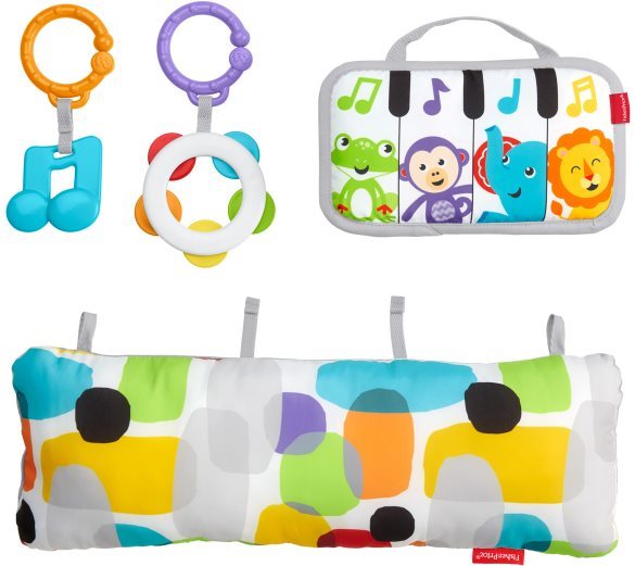 Babajáték Fisher Price pad hasaló párna zongorával