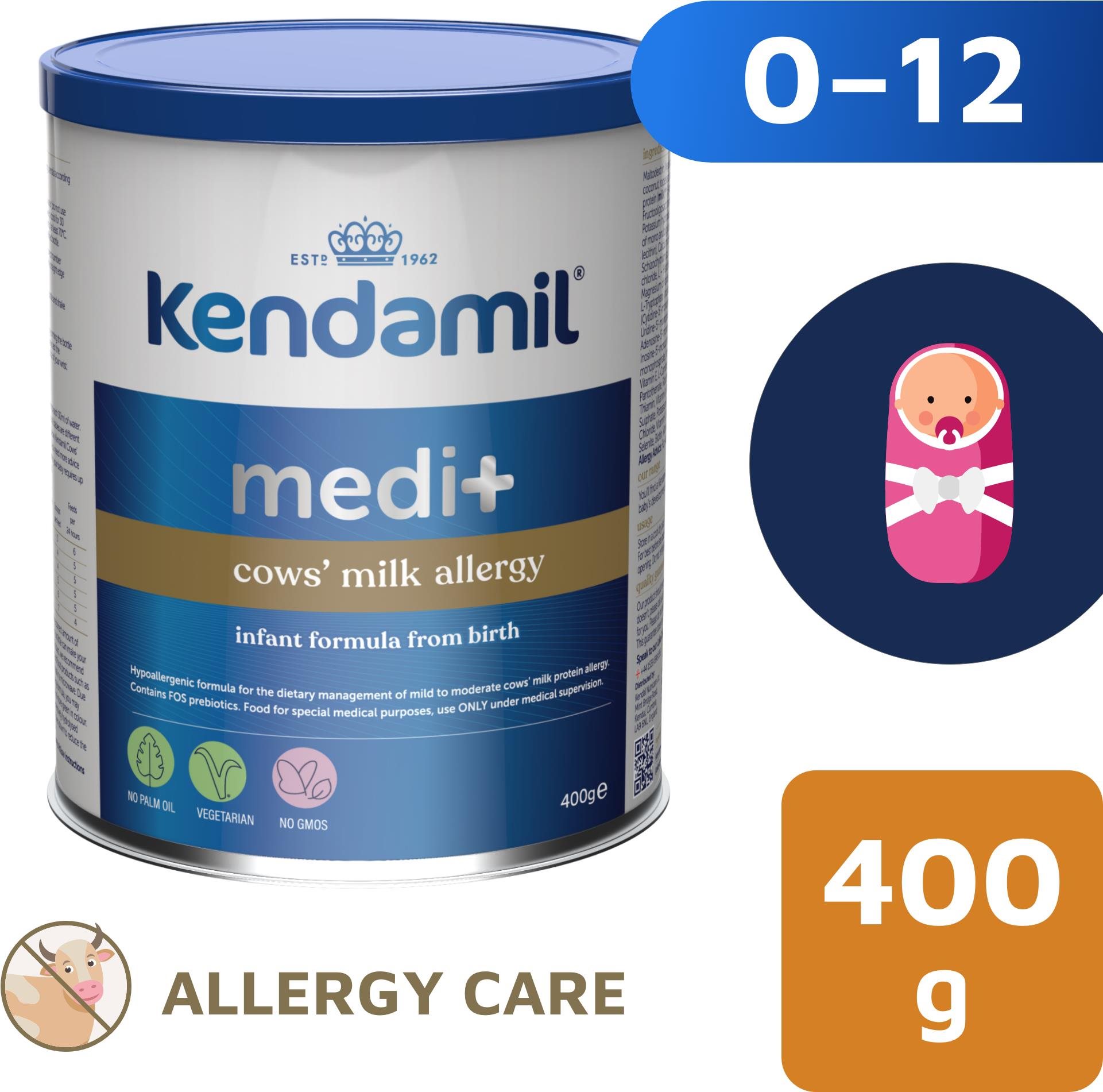 Bébitápszer Kendamil Medi Plus Cows' Milk Allergy (400 g)