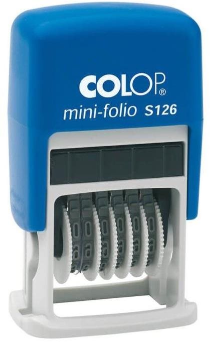 Bélyegző COLOP S 126 Mini-Folio