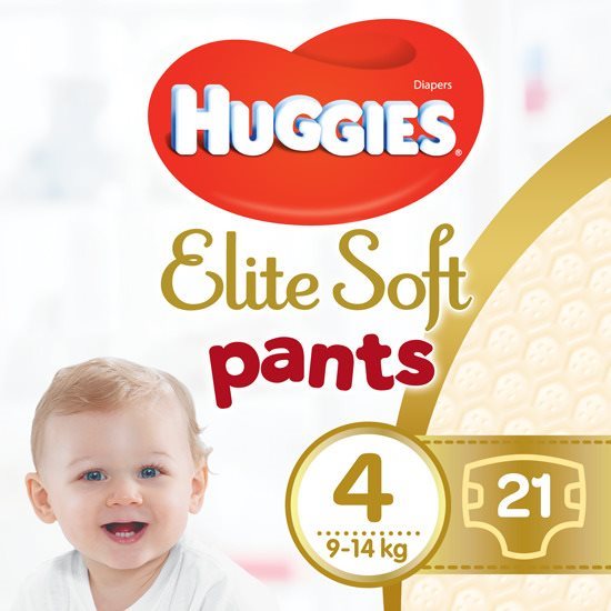 Bugyipelenka HUGGIES Elite Soft Pants 4 (21 db)
