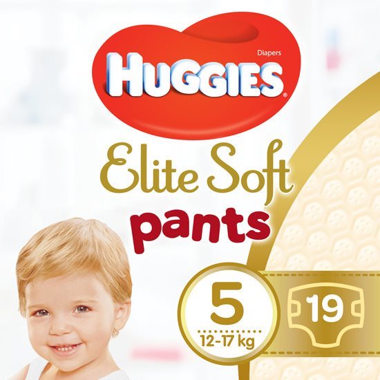 Bugyipelenka HUGGIES Elite Soft Pants 5 (19 db)