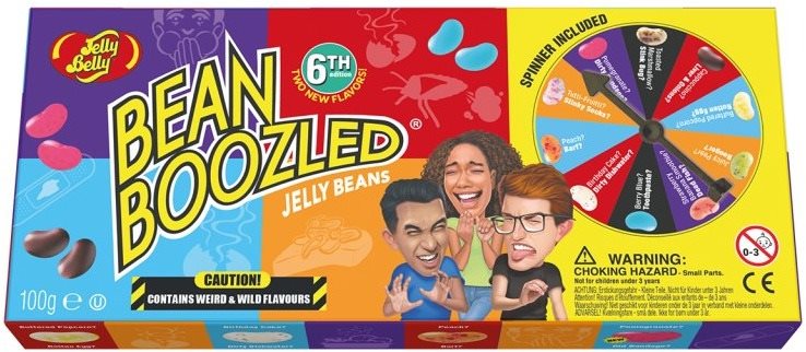 Cukorka Jelly Belly - BeanBoozled szerencsekerék - Cukorka