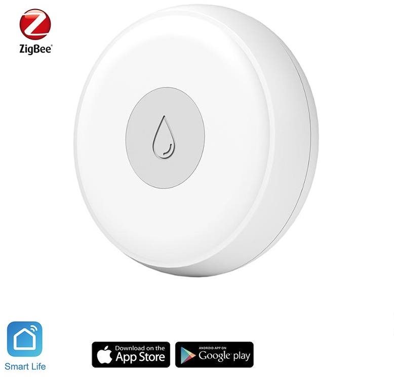 Detektor iQtech Smartlife WL04 Zigbee Vízszivárgás érzékelő