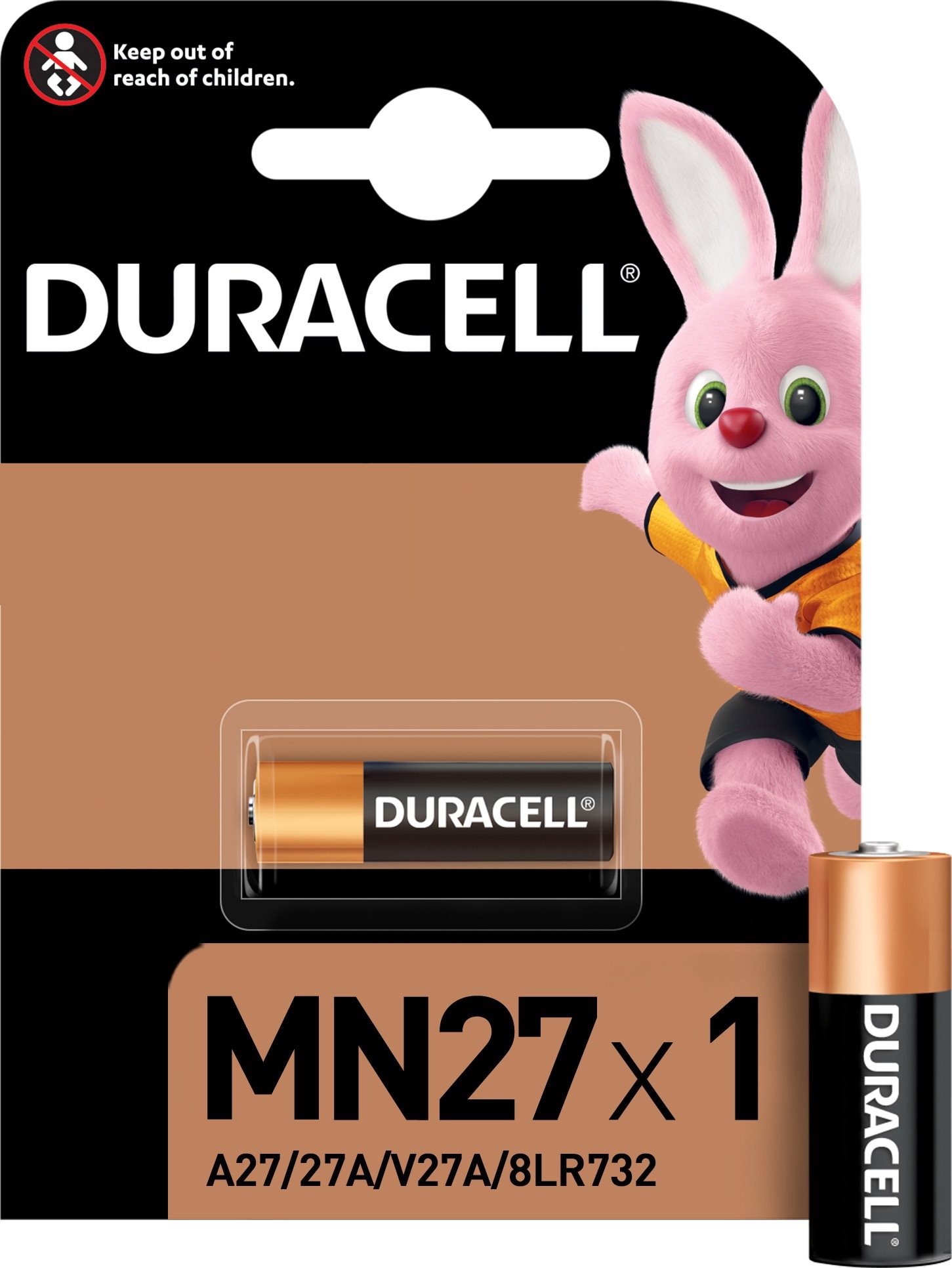 Eldobható elem Duracell Speciális alkáli elem MN27