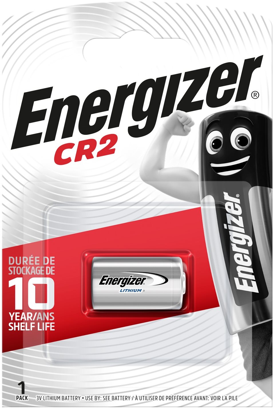 Eldobható elem Energizer CR2
