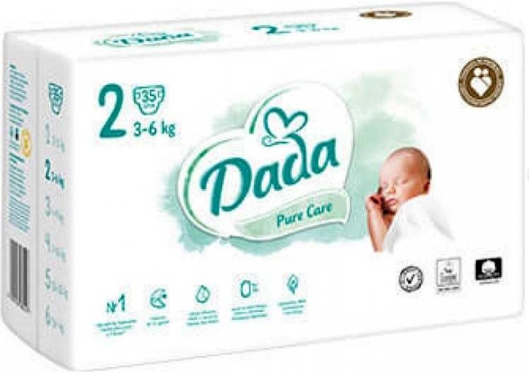 Eldobható pelenka DADA Pure Care Mini méret 2 (35 db)