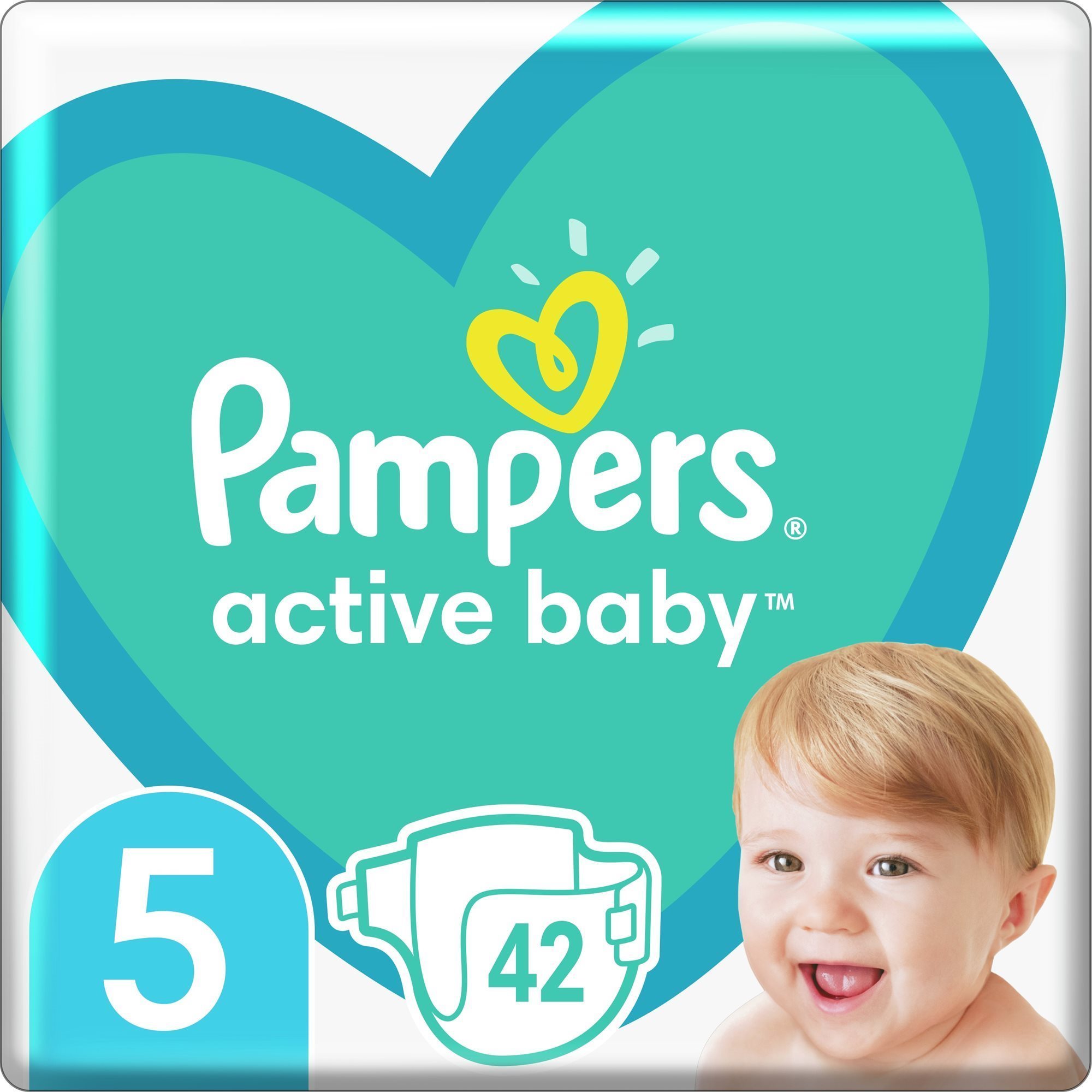 Eldobható pelenka PAMPERS Active Baby 5 méret (42 db)
