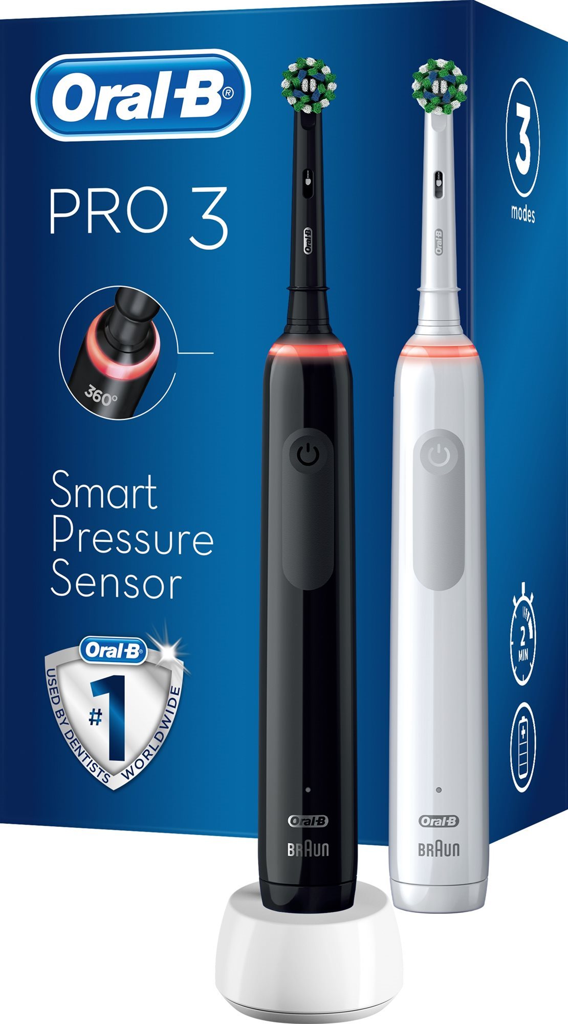 Elektromos fogkefe Oral-B Pro 3 – 3900