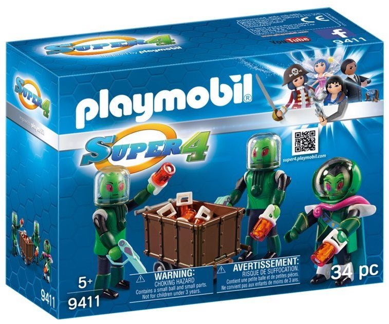 Építőjáték Playmobil Super 4 9411 Szinkronizáló