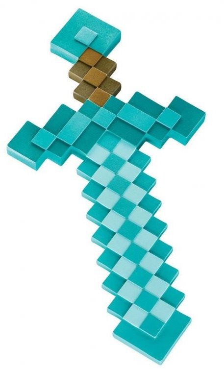 Fegyver replika Minecraft - Diamond Sword