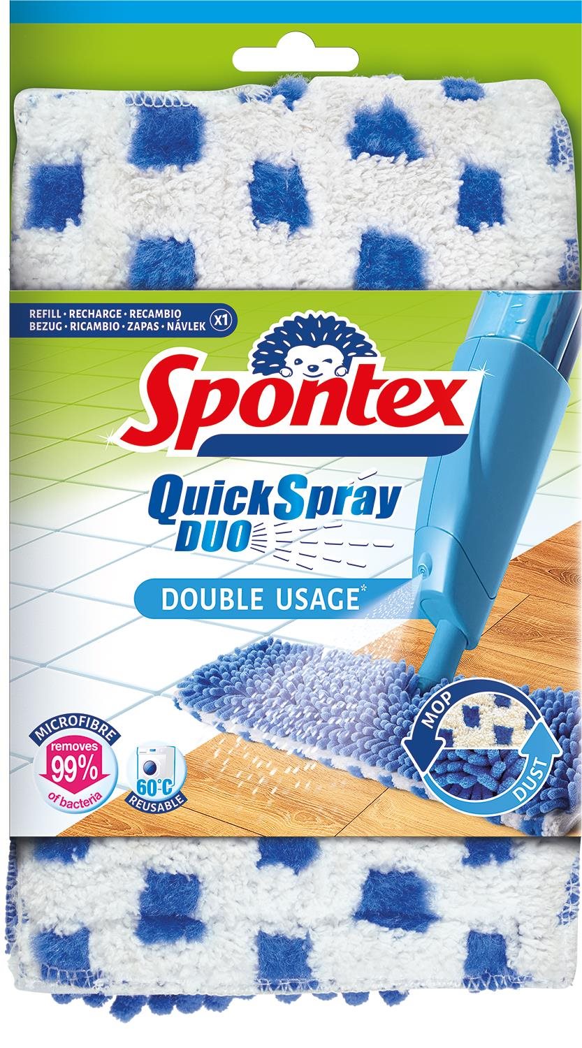 Felmosó fej SPONTEX Quick Spray Mop Duo Refill