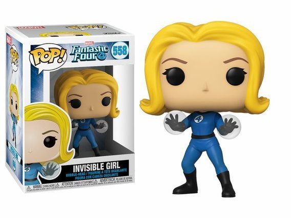Figura Funko POP! Fantastic Four - Invisible Girl (Bobble-head)