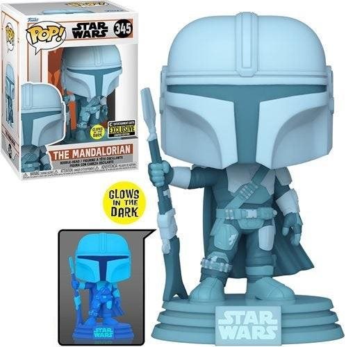 Figura Funko POP! Star Wars - The Mandalorian (Special Edition - Holo)