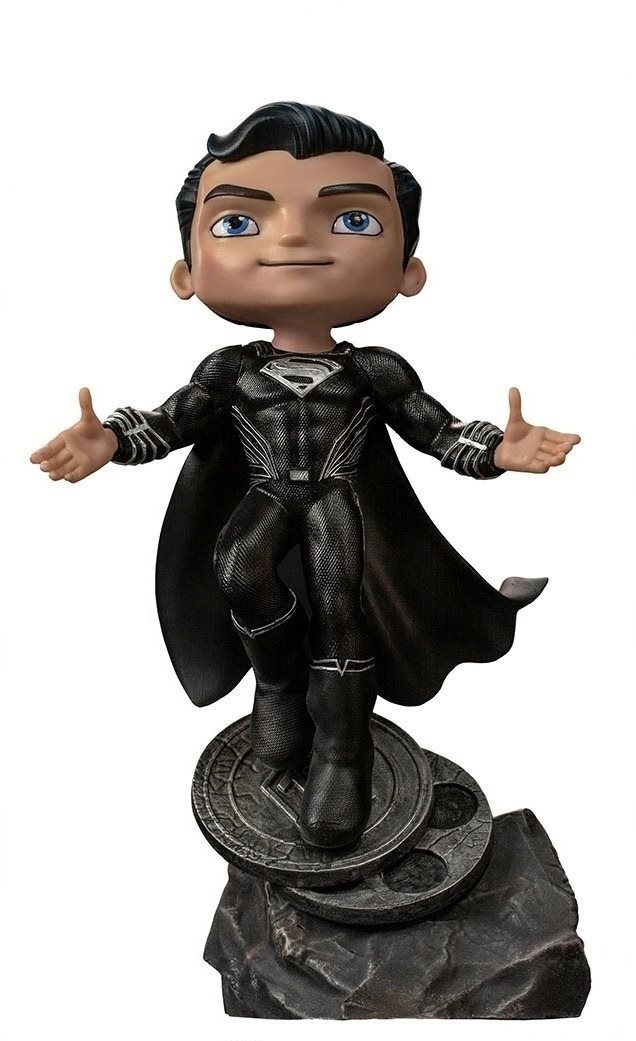 Figura Justice Legue - Superman in Black Suit