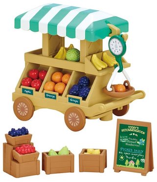 Figura kiegészítő Sylvanian Families Mobil gyümölcs- és zöldségbolt