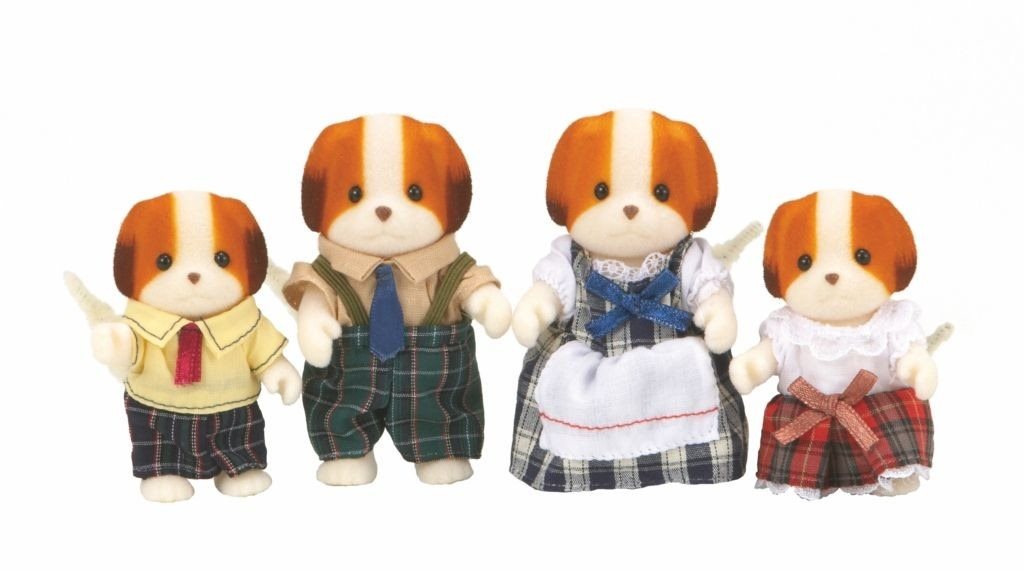 Figurák Sylvanian Families Chiffon kutyus család