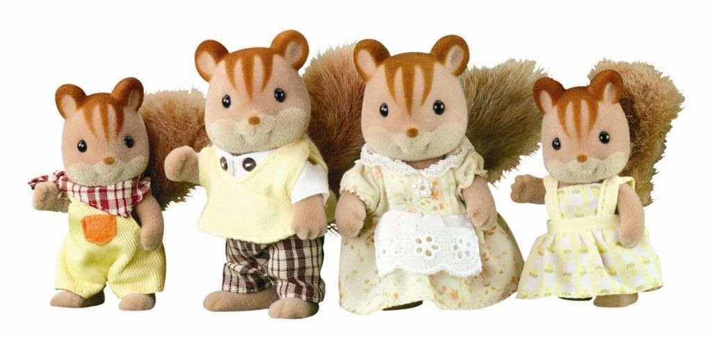 Figurák Sylvanian Families Erdei mókus család