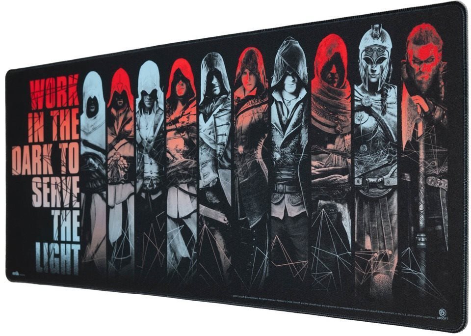 Gamer egérpad Assassins Creed - Icons - játékalátét