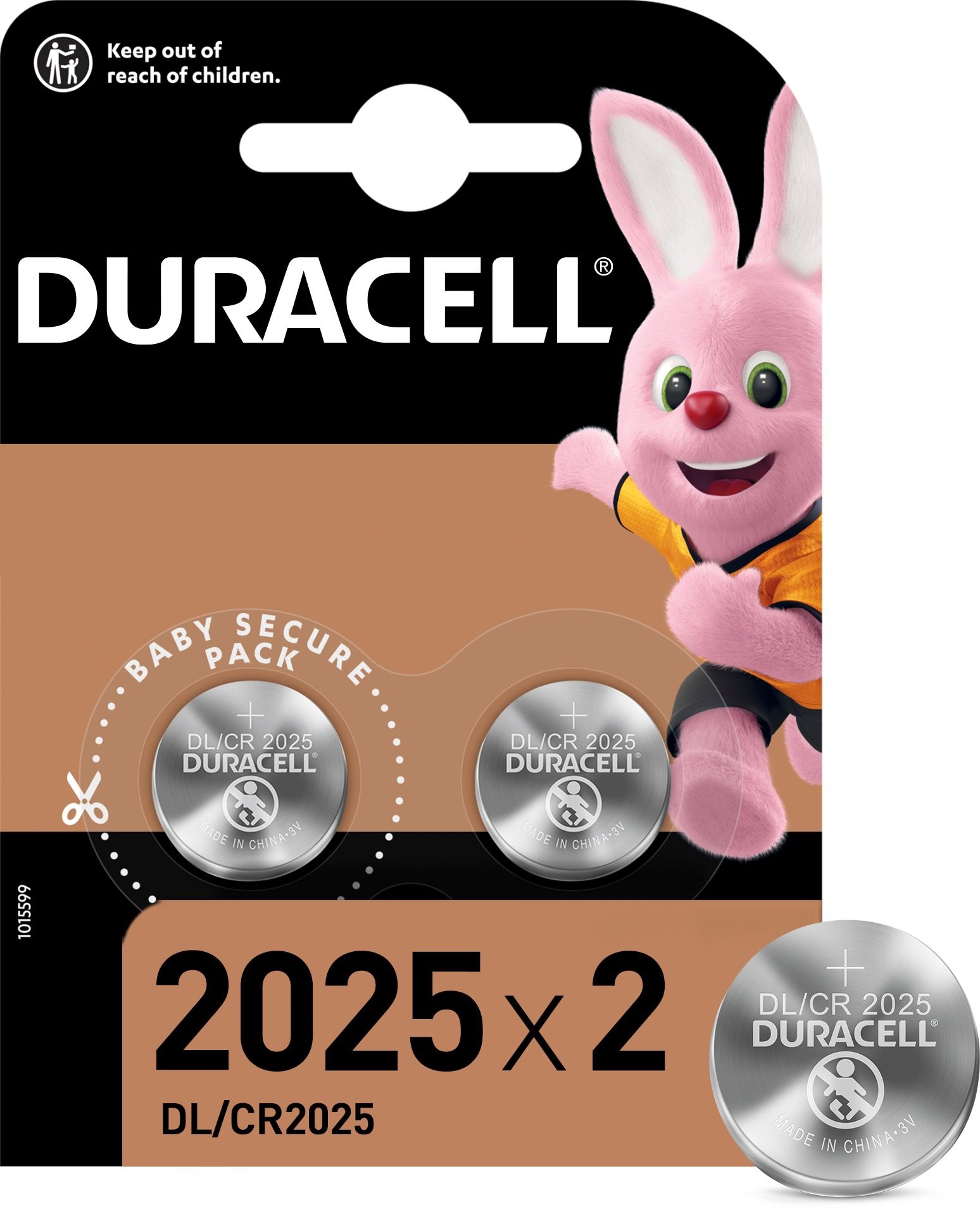 Gombelem Duracell Lítium gombelem CR2025