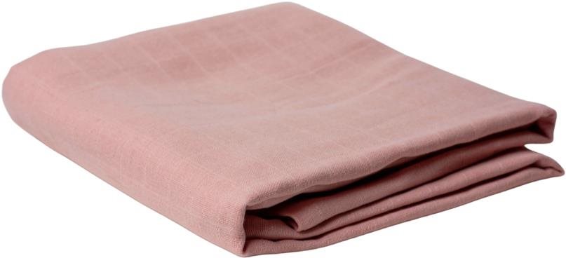 Gyerek fürdőlepedő Terra Gaia 100% organic cotton 120×120 cm pink