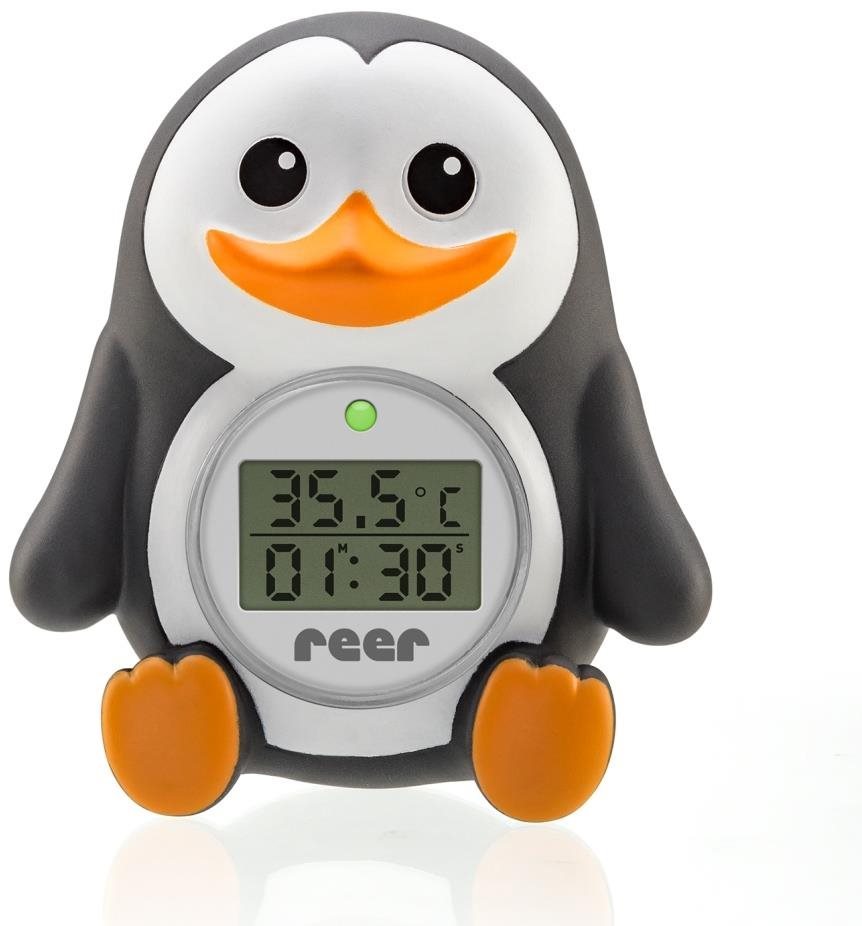 Gyerek lázmérő REER hőmérő digitális pingvin 2in1