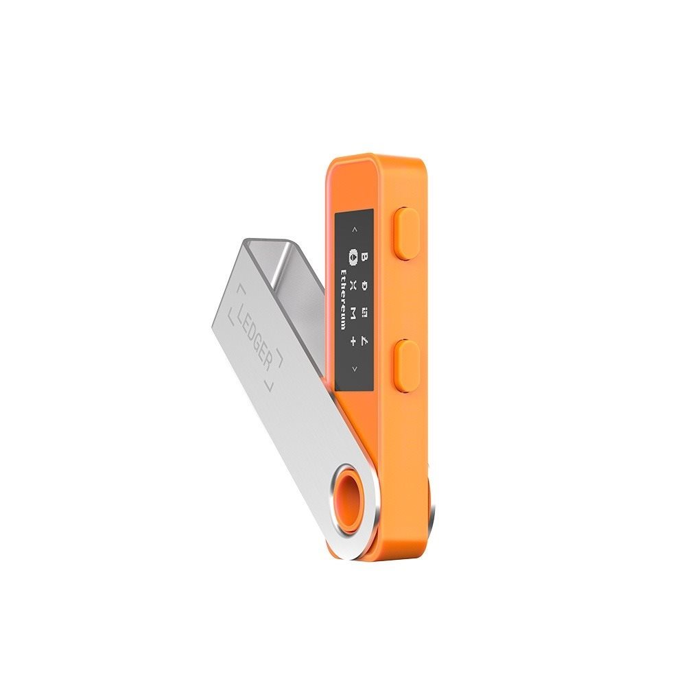 Hardveres pénztárca Ledger Nano S Plus Orange