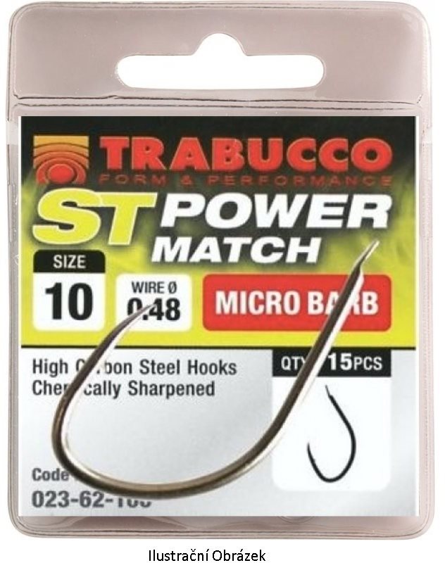 Horog Trabucco ST Power Match 16-os méret 15 db