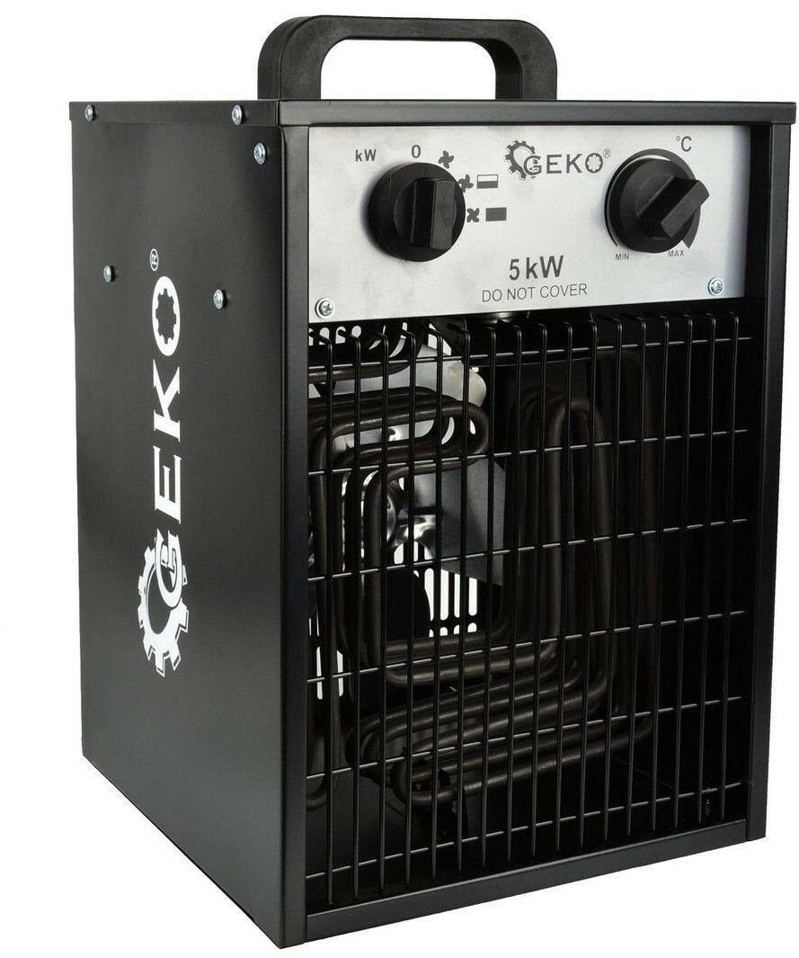 Hősugárzó ventilátor GEKO Ventilátoros elektromos légmelegítő 5 kW