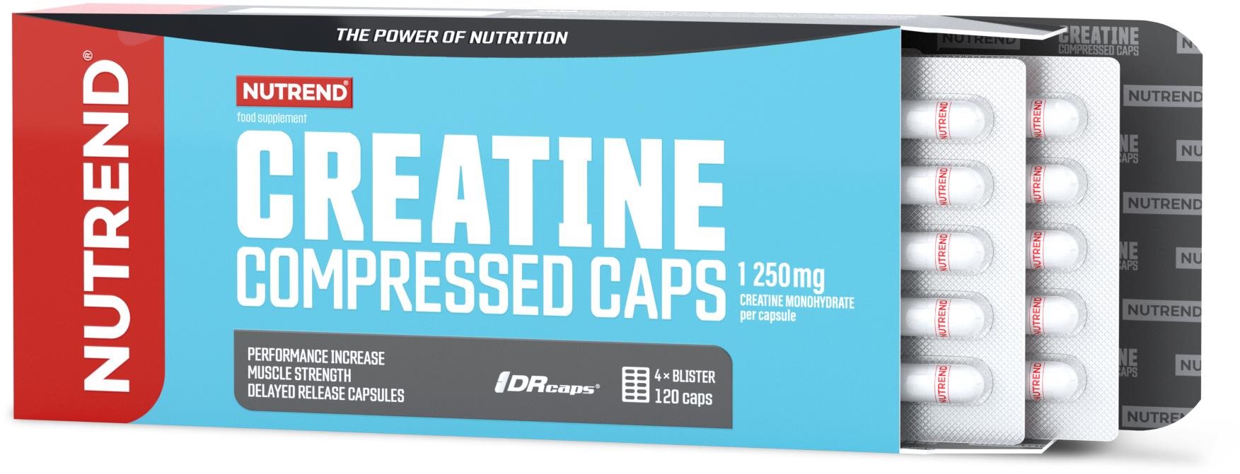 Kreatin Nutrend Creatine Compressed Caps